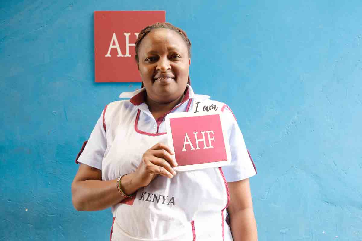 AHF Soko Clinic - HIV Care Provider woman