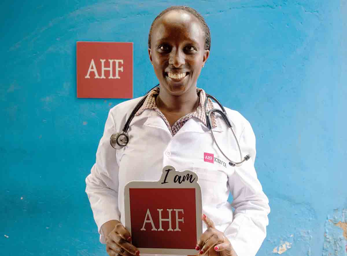 AHF Kithituni Health Clinic - HIV Care Provider woman